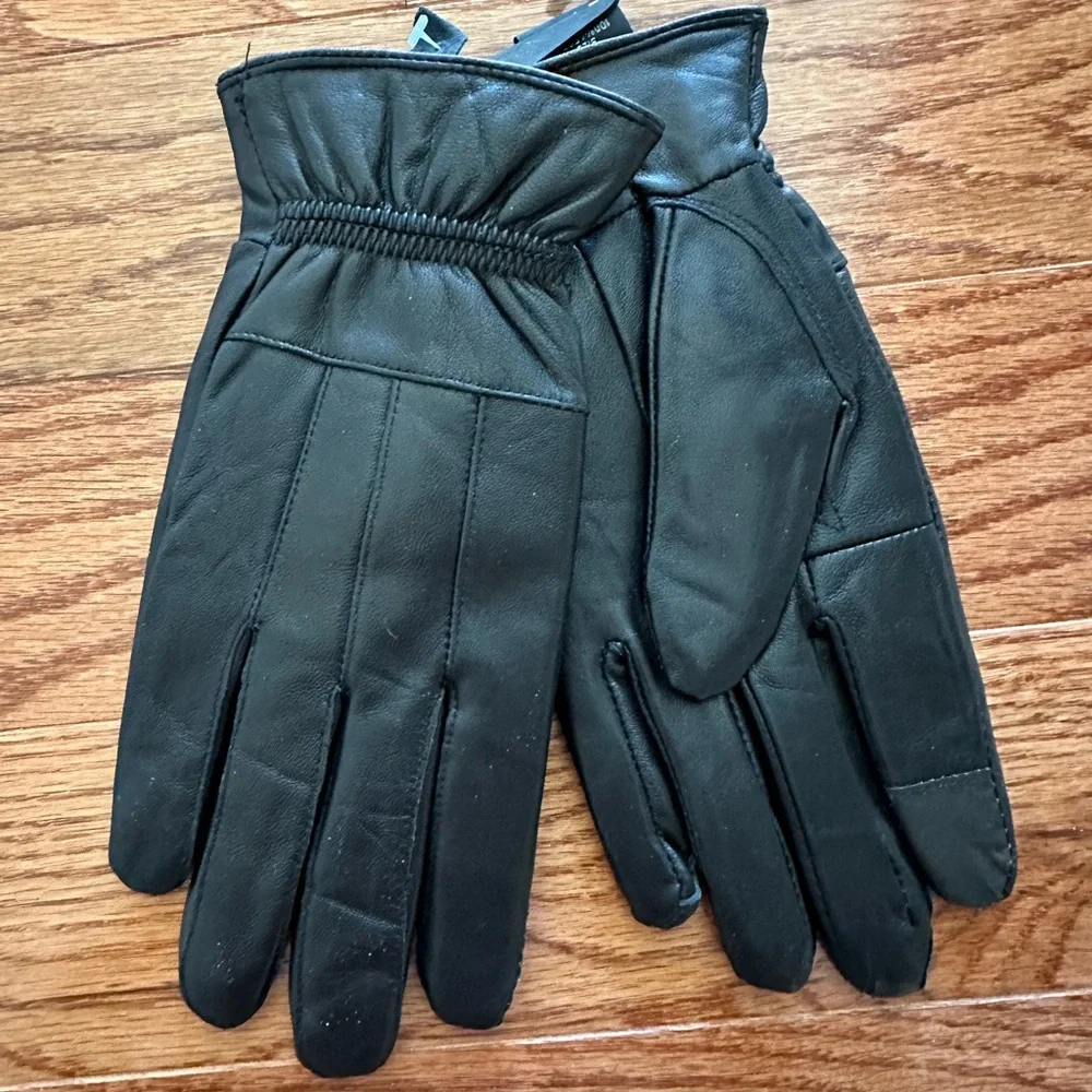 New Alpine Swiss Women’s Dressy Gloves 100% Leather Thermal Insulation, Sz M.